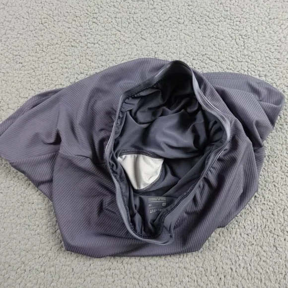 NIKE Dri Fit Mini Slip Tennis Skirt Womens Small Lavender Golf Skort Pleated Run - Picture 11 of 12